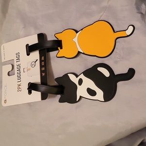 Cat 🐈 luggage tag 2pc set